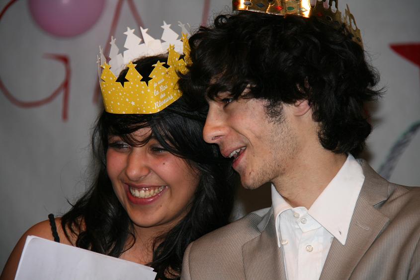 Le roi et la reine du gala 2010 : félicitations !!!